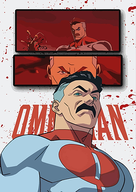 Omni-Man Comic Book Art