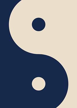 Yin and Yang Symbol Art