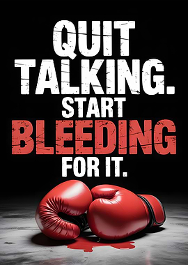Quit Talking, Start Bleeding Boxing