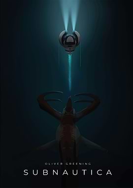Subnautica Leviathan and Escape Pod