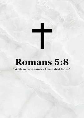 Romans 5:8 Bible Verse Quote
