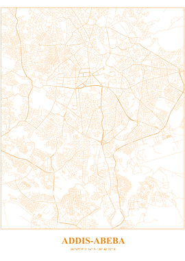 Addis Ababa City Map