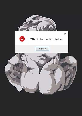 Never fall in love again