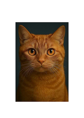 Ginger Cat Portrait