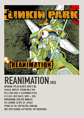 Linkin Park Reanimation Album Cover Art