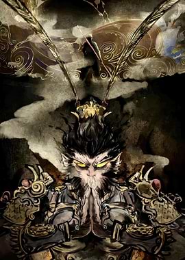 Monkey King Illustration