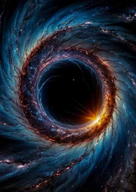 Cosmic Black Hole Vortex