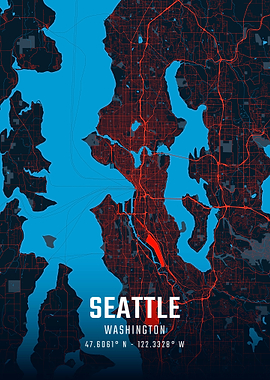 Seattle City Map