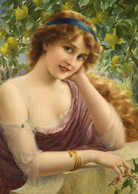 Classical Beauty with Lemon Tree