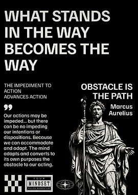 Marcus Aurelius Meditations Poster