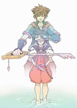 Kingdom Hearts: Sora in Water