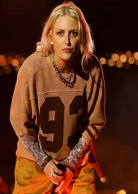 Lights Performing on Stage