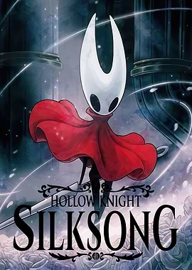 Hollow Knight: Silksong Game Cover Art