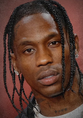 Travis Scott Portrait