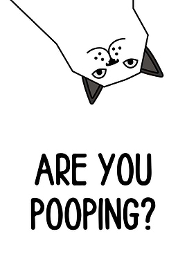 Funny Cat Question Art