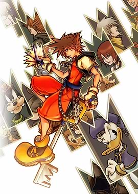 Kingdom Hearts Sora Artwork