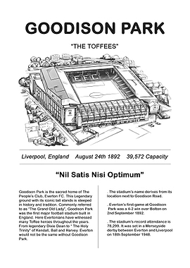 Goodison Park Illustration