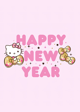 hello kitty happy new year