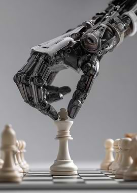 Robot Hand Chess Game