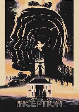 Inception Movie Poster Art