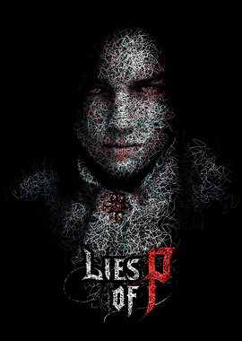 Lies of P Abstract Portrait