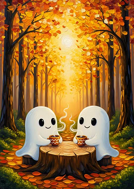 Autumn Ghosts Coffee Break