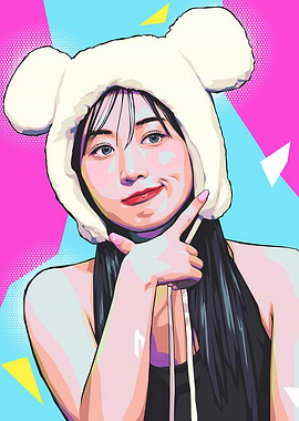NMIXX Haewon Pop Art