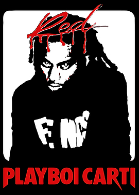Playboi Carti Red Album Cover Art