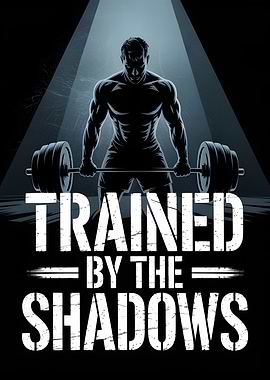 Trained by the Shadows Gym Poster