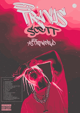 Travis Scott Astroworld Album Cover Art