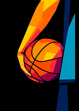 Basketball Pop Art