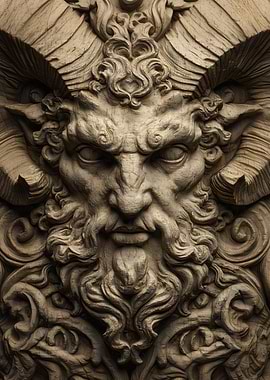 Carved Demon King