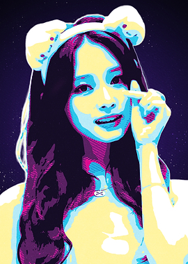 Tzuyu Twice Pop Art