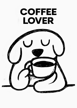 Coffee Lover Dog