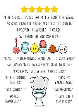 Funny BATHROOM Reviews