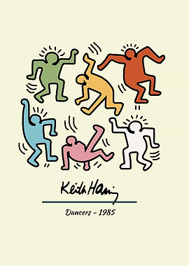 Keith Haring Dancers - 1985