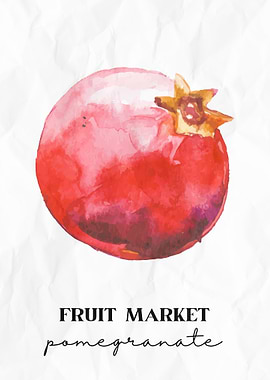 Pomegranate Fruit Market