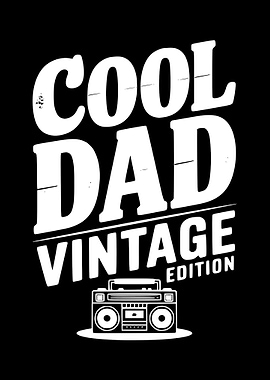 Cool Dad Vintage Edition Graphic