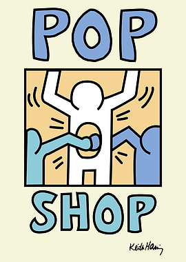 Pop Shop by Keith Haring