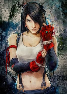Tifa Lockhart Digital Art