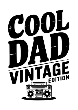Cool Dad Vintage Edition Graphic