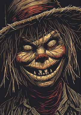 Halloween scarecrow