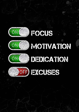 Motivational Switches: Focus, Motivation, Dedication