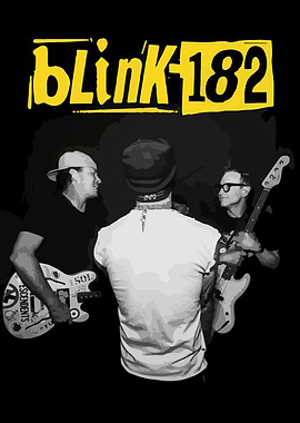 Blink-182 Band Poster