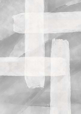 Abstract Plaster Brushstrokes