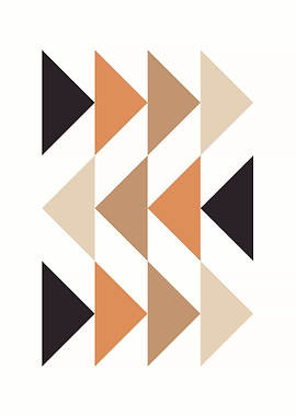 Geometric Triangle Pattern