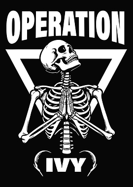Operation Ivy Skeleton Graphic