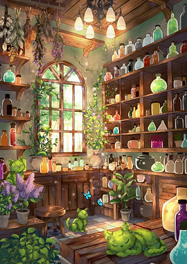 Cozy Fantasy Apothecary