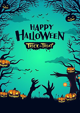 Happy Halloween Spooky Night