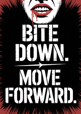 Bite Down. Move Forward. Poster